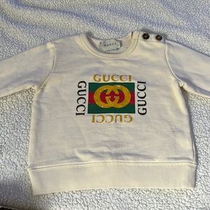 Baby boy Gucci sweatshirt9-12 months